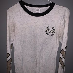 Gold Embroidered PINK Long Sleeved Shirt